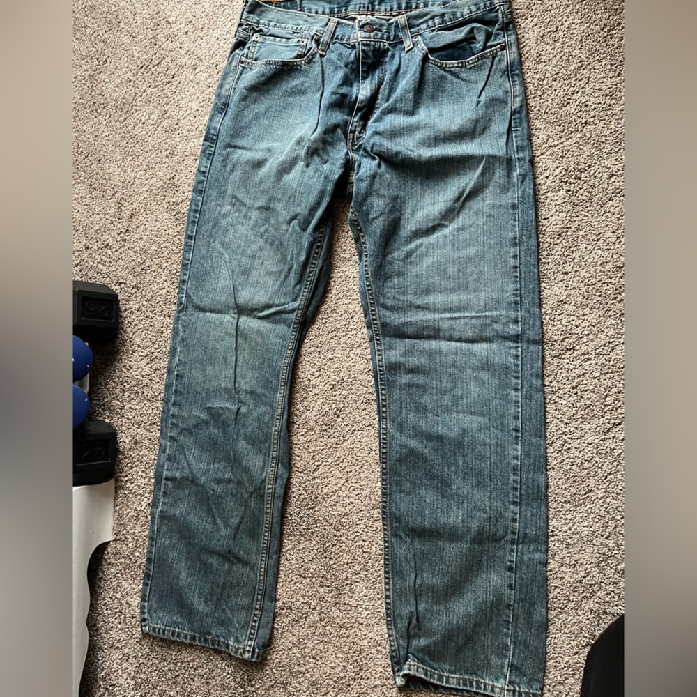 Levi's Classic Straight Blue Jeans